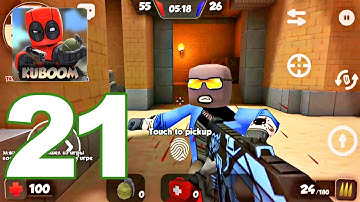 Kuboom - Gameplay Walkthrough Part 21 - Kriss New Skin Gun (Android Games)