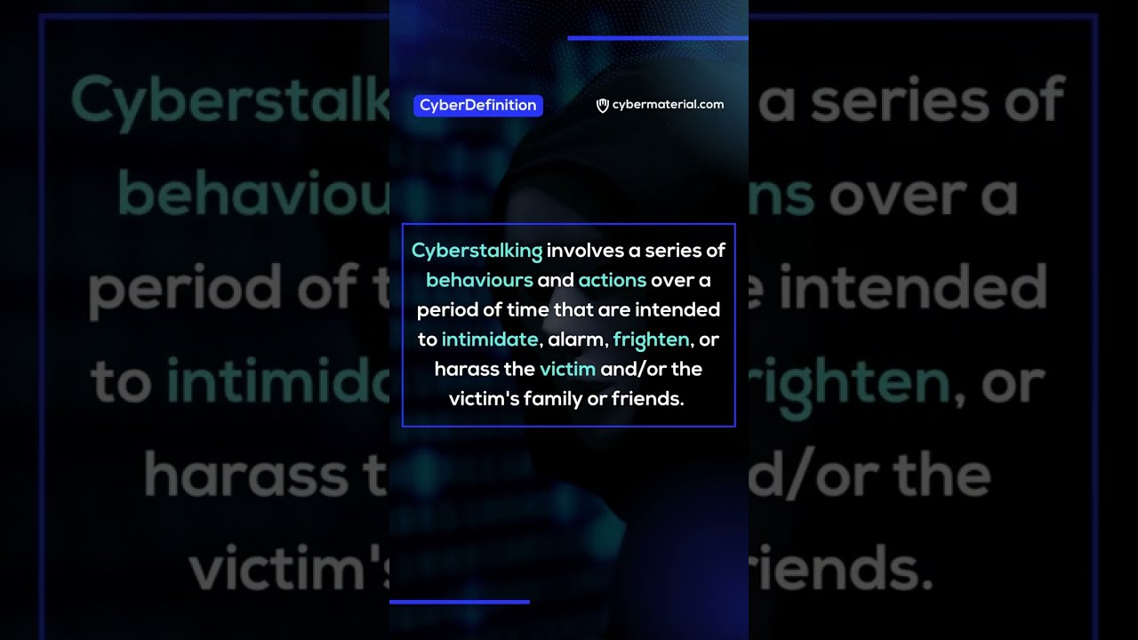 Cyber Definition What Is Cyberstalking YouTube Cyber Definition What Is Cyberstalking YouTube