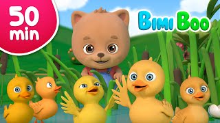 Five Little Ducks + More Kids Songs & Nursery Rhymes | Bimi Boo