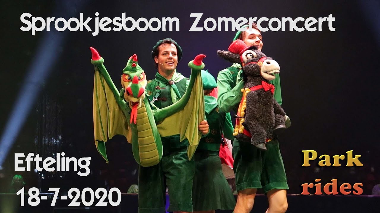 Sprookjesboom Zomerconcert Efteling Theater 18-7-2020 #Efteling