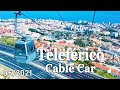 Teleferico Benalmadena, Cable Car Trip in May 2021, Malaga, Spain [4K]