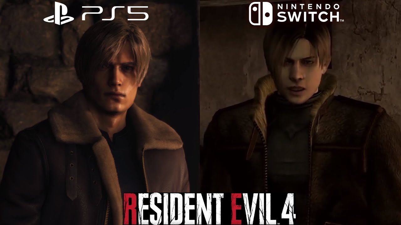 Resident Evil 4: Nintendo Switch Vs PS5 - Side By Side Gameplay Comparison  