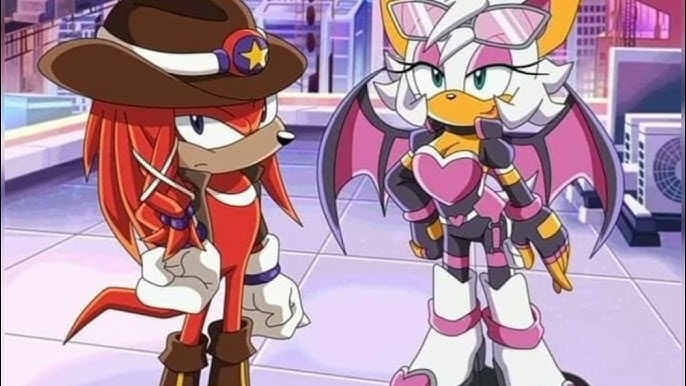 Silver, Shadow and Sonic protecting Amy Rose from anyone who dares