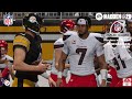Madden 26 Pittsburgh Steelers vs Houston Texans Wild Card Playoffs Simulation 2026 PS5 Game Play