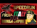 HOI4: ITALY TO ROMAN EMPIRE (Elite Speedrun)