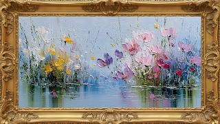 Gentle Spring Energy ✨  4K Frame TV Art Floral Reflection 2 screenshot 3