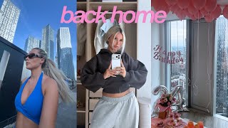 BACK HOME & GETTING MY LIFE TOGETHER 🍂 | returning from Dubai, autumn reset & my sister’s birthday