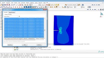 Stress Intensity Factors Computation by ABAQUS and FRANC3D