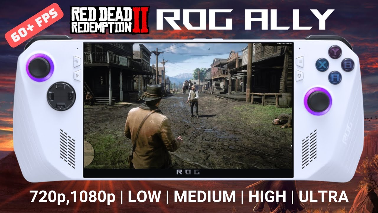 Red Dead Redemption 2 on the ROG Ally: performance guide & best settings