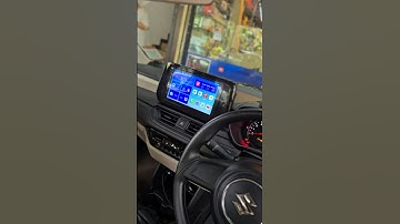 New Swift Dzire Touch Screen Music System #marutisuzuki #android #swift #modified