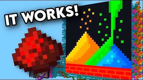 I Made a Powder Simulation with just Redstone!