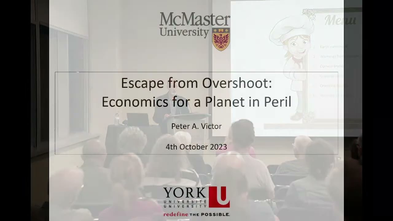 Image for Escape from Overshoot: Economics for a Planet in Peril webinar