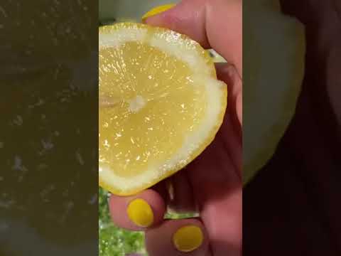 Окрошка с лимоном