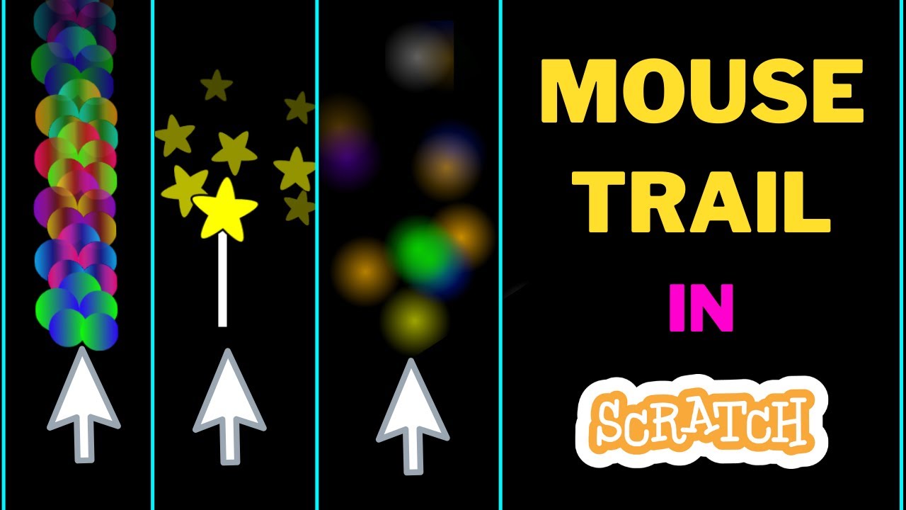 How to Make a Mouse Trail in Scratch