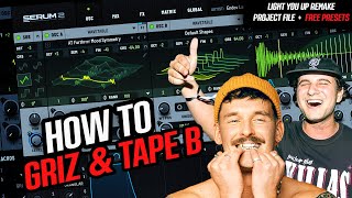 HOW TO GRIZ & TAPE B LIGHT YOU UP (MODERN DUBSTEP 99% REMAKE)