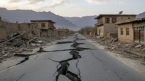 Strong Earthquake in Afghanistan 2025 | Realistic AI Disaster Simulation