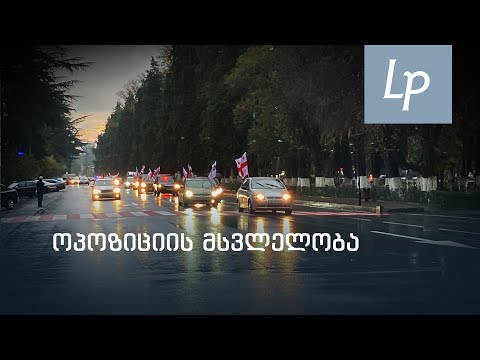 ოპოზიციის მსვლელობა