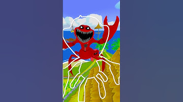 CAN YOU CATCH SMILING CRITTER CRAB PERFECT OUTLINE IN GARRY
