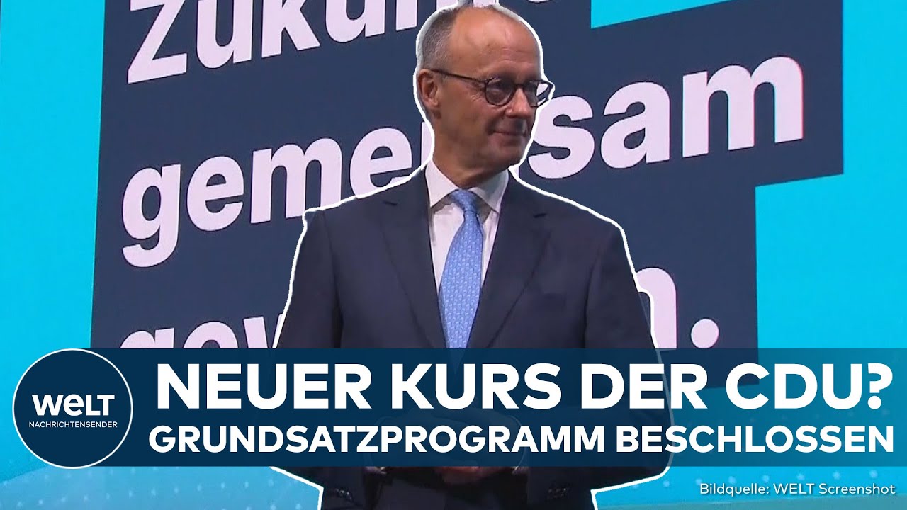 Entwurf für CDU-Grundsatzprogramm vorgestellt