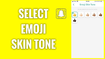 How To Select Emoji Skin Tone on Snapchat