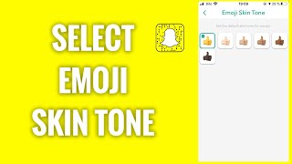 How To Select Emoji Skin Tone on Snapchat screenshot 3