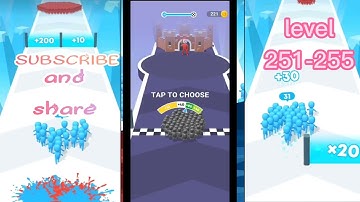 count master level 251-255 gameplay video ||#countmaster