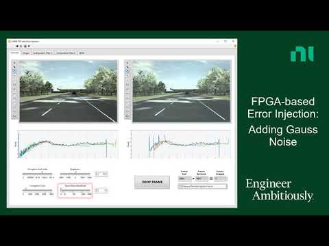 Sourcing Simulation Data from Ansys into a NI Camera HIL System