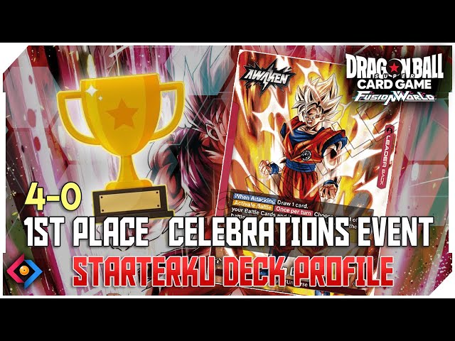 4-0 Fusion World Celebration’s event W/ Starterku! | Dbs TCG | class=