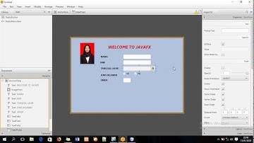 TUTORIAL MEMBUAT FORM BIODATA SEDERHANA MENGGUNAKAN SCREEN BUILDER