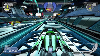 WipEout Omega Collection - Phantom single race forward tracks screenshot 5