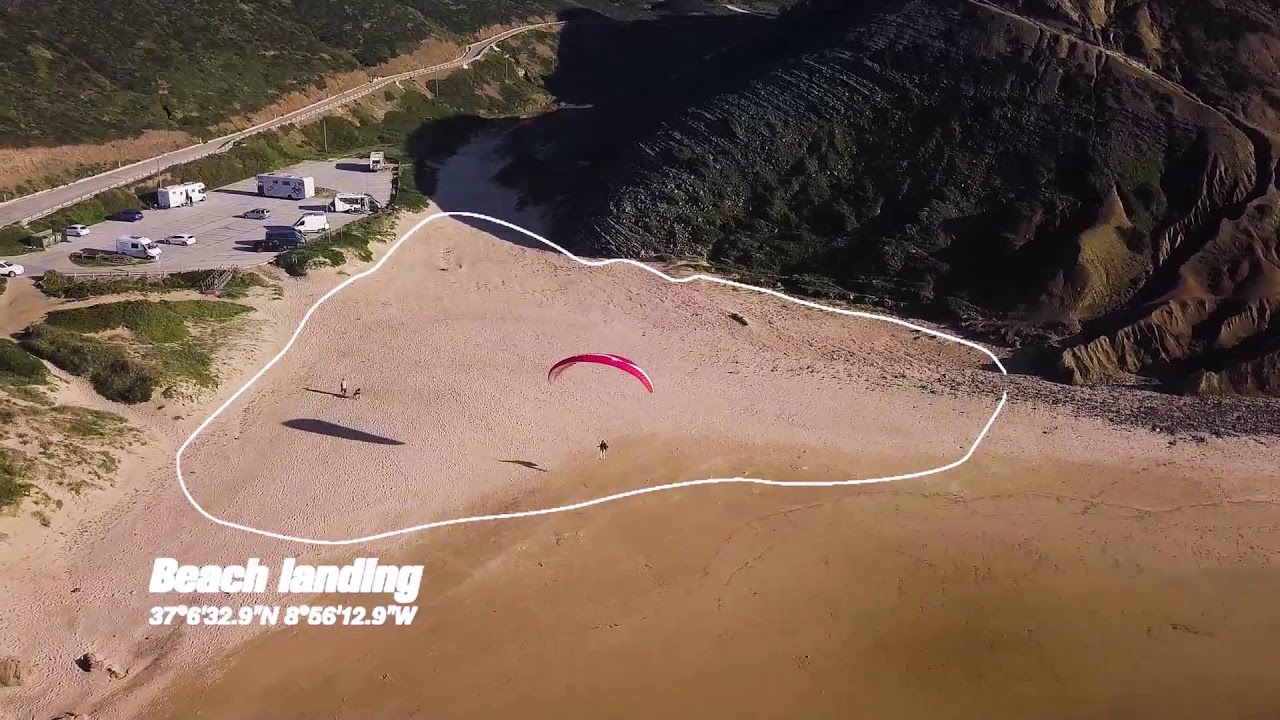 Praia da Cordoama Paragliding Site Guide