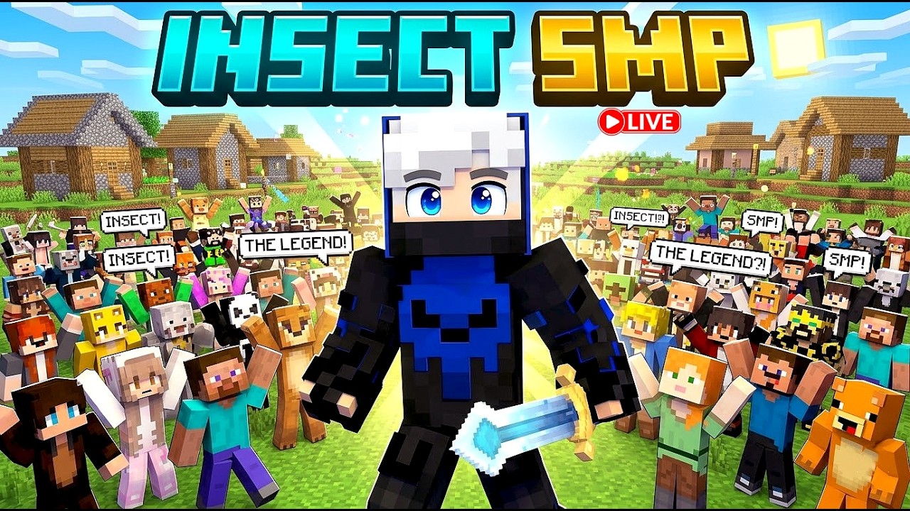 THE OG INSECT SMP is BACK 😎 || LETS PLAY TOGETHER AGAIN || - YouTube