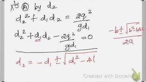 hydraulic jump derivations