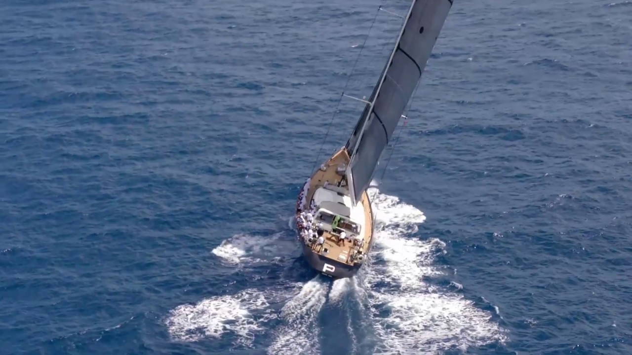⁣Warming up  for the 2018 St Barths Bucket Regatta (March 14-18)