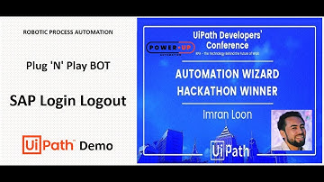 UiPath ROBOT - SAP Login & Logout | RPA Reusable Component Training Video