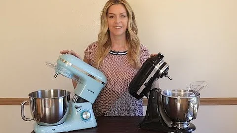 Spend $400 or $179? Head to head review of KitchenAid Artisan vs. Aucma Stand mixer