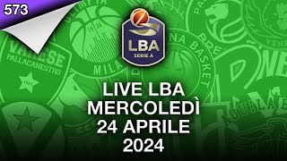 LIVE LBA mercoledì 24 aprile 2024