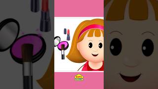 Süßes Puppen-Schminken für Kinder💄| @HooplaKidzDeutsch #shorts #lernvideosfürkinder