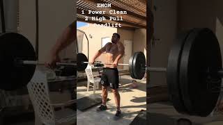 EMOM from 2018.No audience. Just work.#gym #strengthtraining #fitnessjourney #shorts