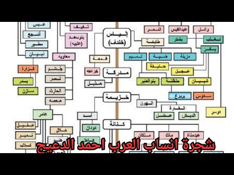 شجرة أنساب عبس أحمد الدعيج