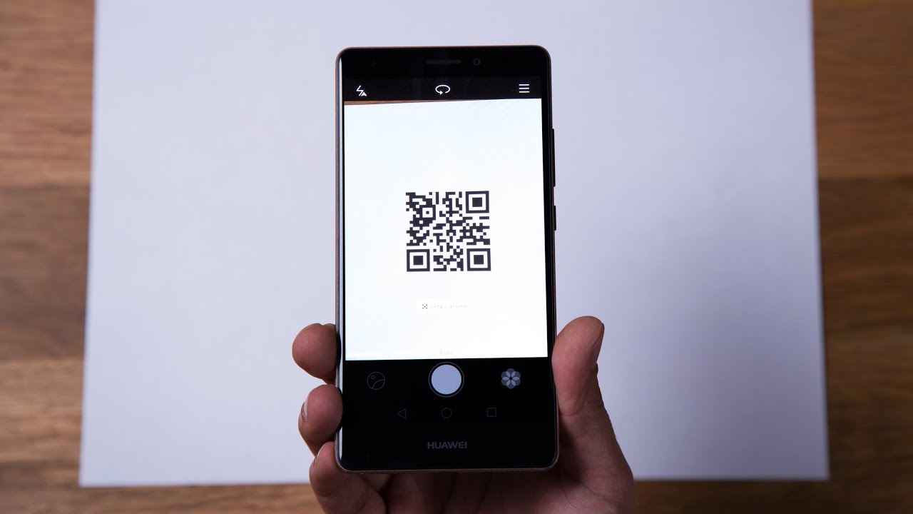 Huawei p20 pro qr code reader