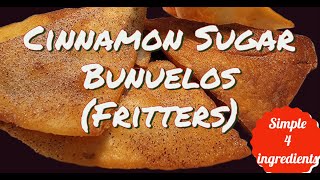 Cinnamon Sugar Fritters