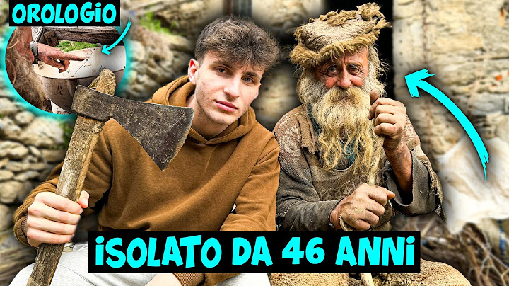 L'EREMITA che VIVE in MANIERA PRIMITIVA da 46 anni - Flaminio Beretta