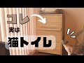 【LOWYA】猫トイレ収納に迷っているならコレがオススメ！【おしゃれな猫家具】