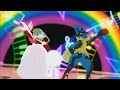 MMD Summertime Gardevoir Lucario Rosalina Daisy 
