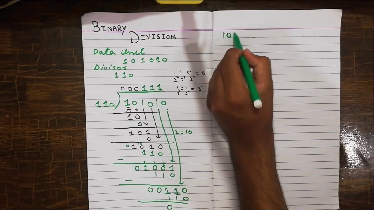 binary-division-in-hindi-how-to-divide-binary-numbers-very-easy-youtube