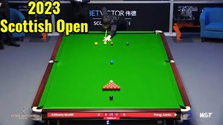 Anthony McGill vs Pang Junxu Scottish Open 2023 Round 3 Ful Match HD