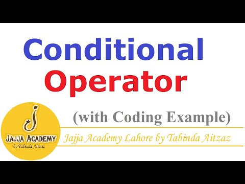 Conditional Operator in