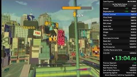 (Outdated) JSRF: Jet Set Radio Future: Any% Speedrun Personal Best 1:48:33