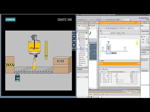 TIA PORTAL programmation projet remplissage des bouteilles